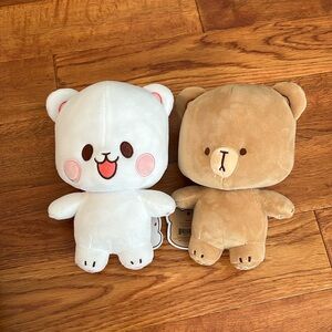 Milk Mocha Bear Plushies